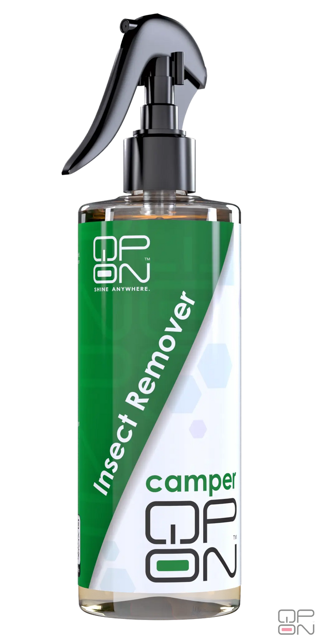 Camper Series - Bug Remover qp-on

Insecten verwijderaar speciaal voor het reinigen van caravans, afgebeeld in een kunststof fles.