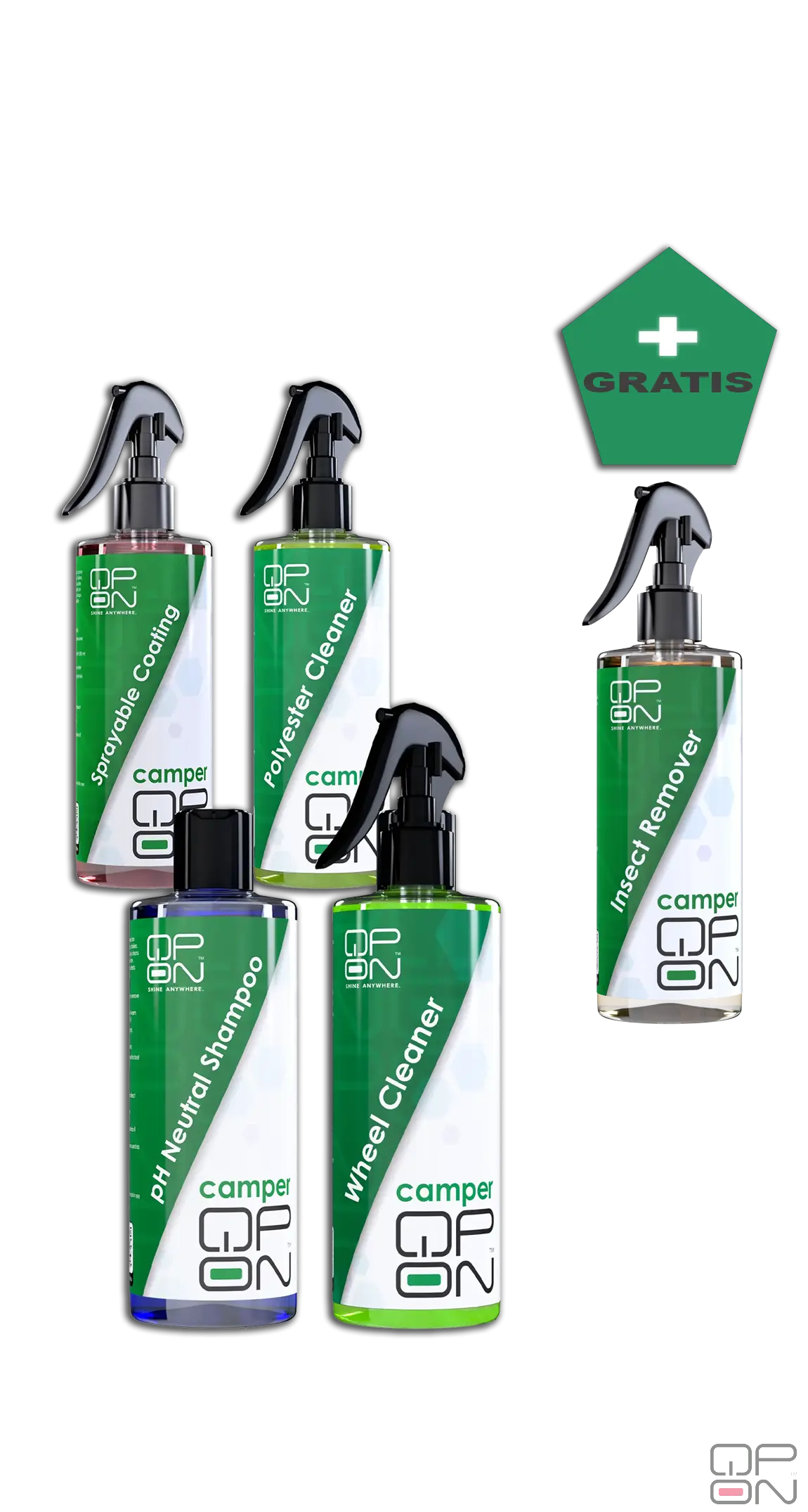 Camper Series - Camper Care kit + Free insect remover qp-on