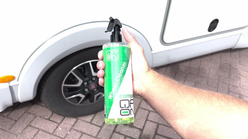 Camper Series Wheel Cleaner QP-ON

Velgenreiniger speciaal voor het reinigen van caravans, afgebeeld in een kunststof fles