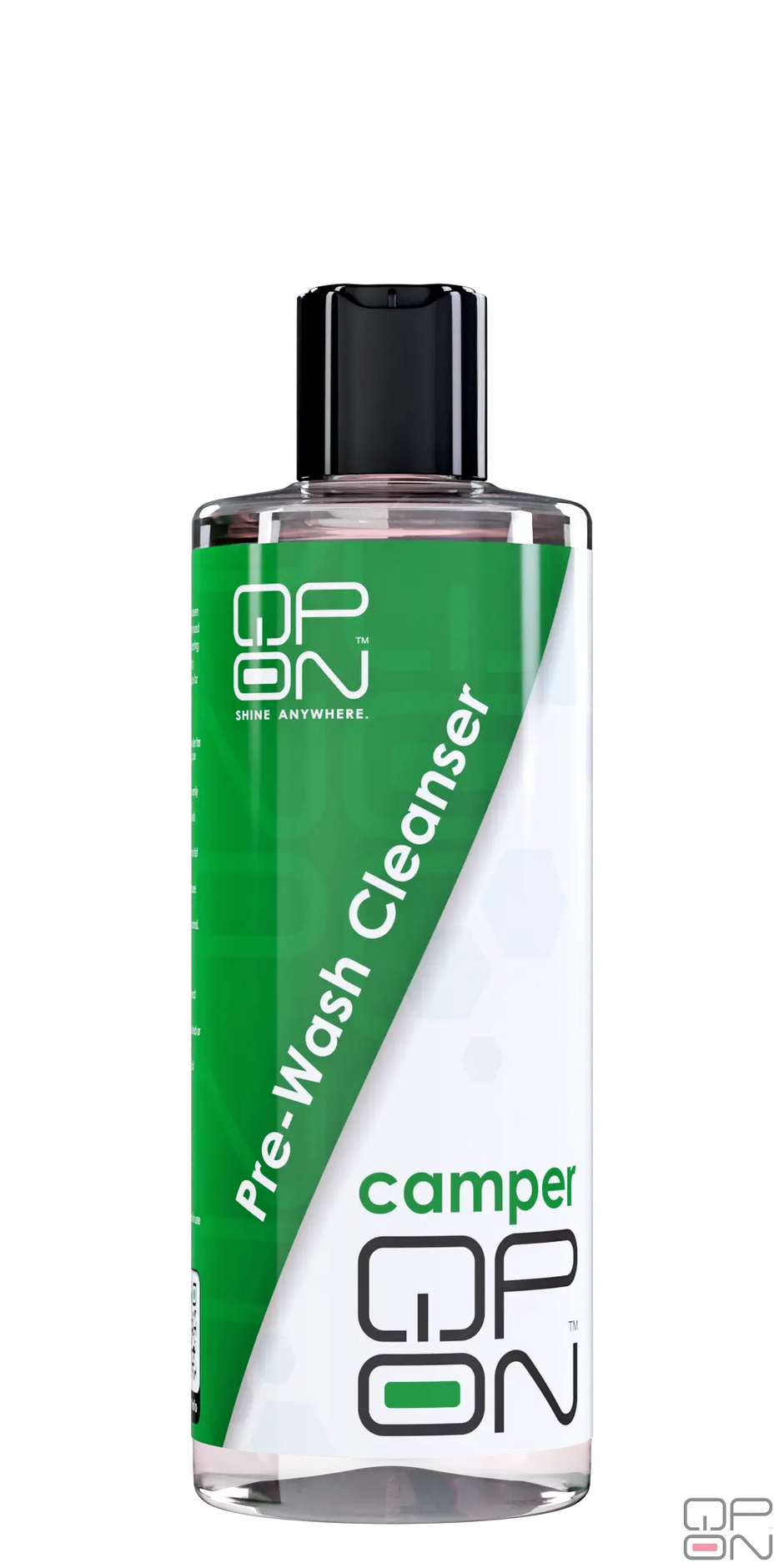 Camper Series - Pre-Wash Cleanser qp-on

Pre-wash, voorreiniger speciaal voor het reinigen van caravans, afgebeeld in een kunststof fles.